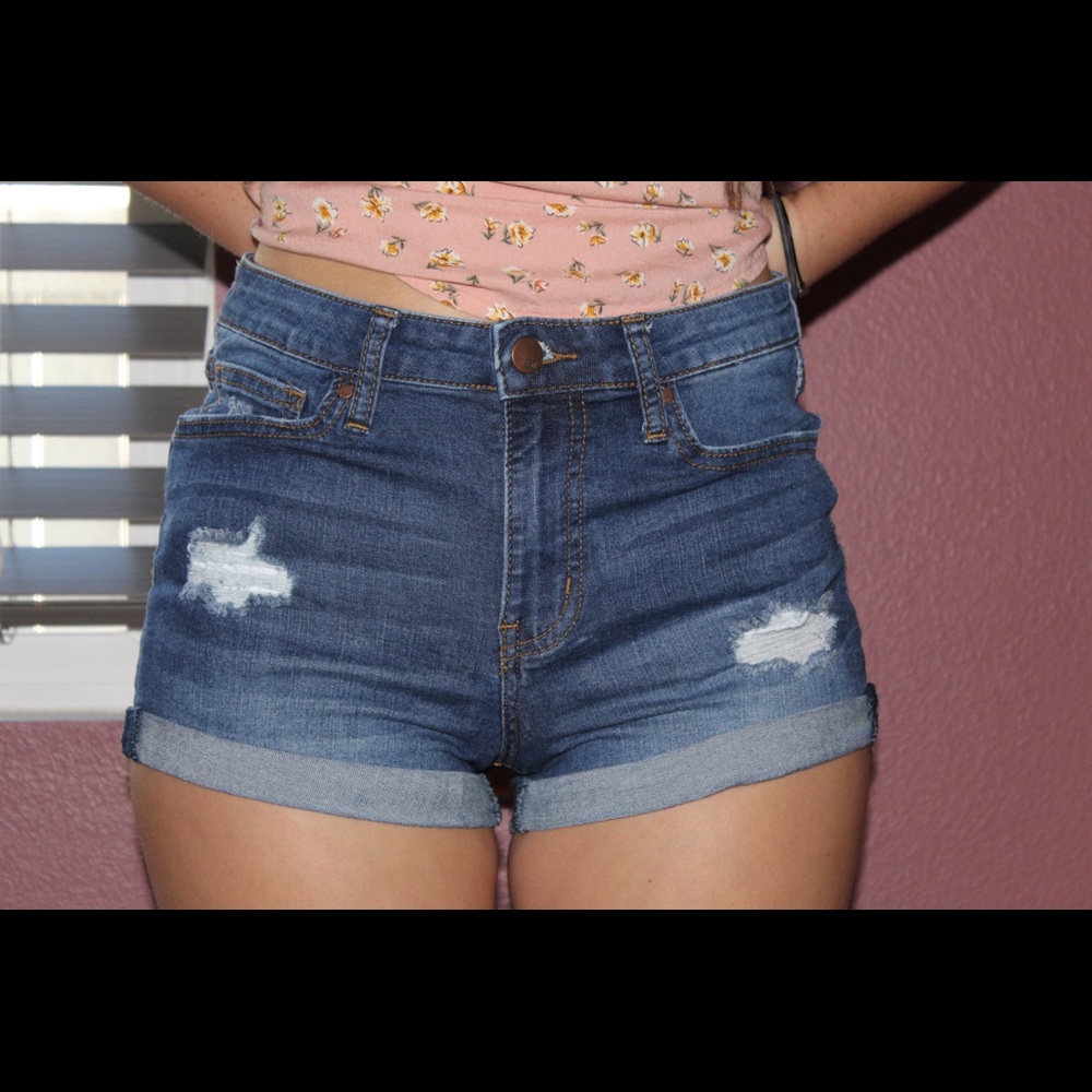 jean shorts